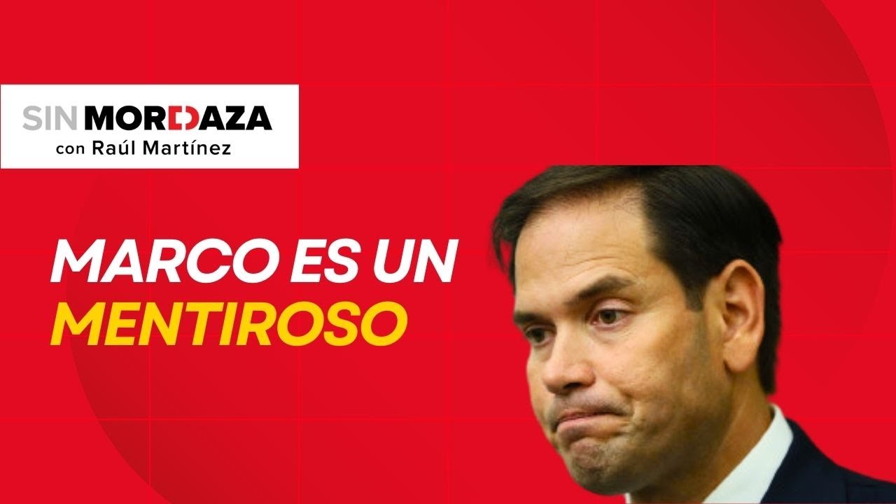 Marco Rubio es un mentiroso