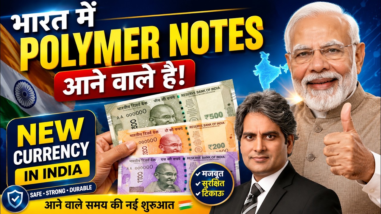भारत में Polymer notes आने वाले है | polymer notes in india