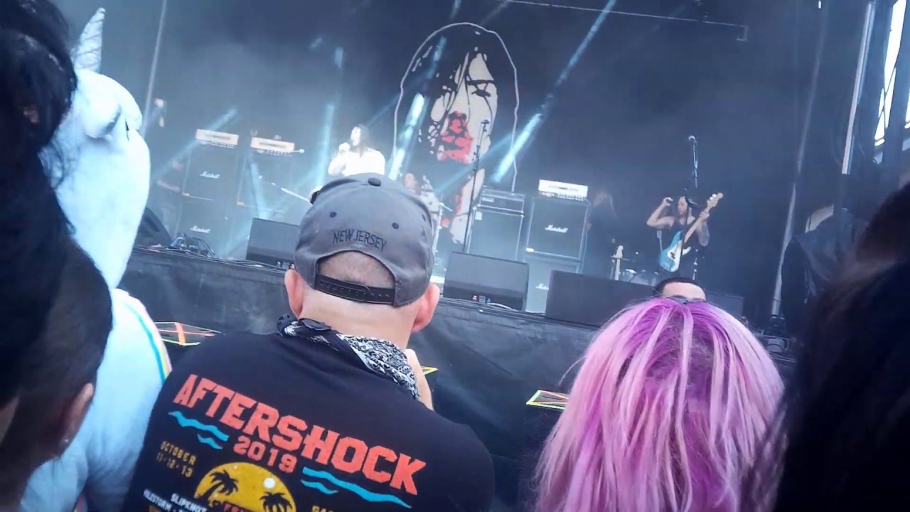 Andrew WK at Aftershock 2019 in Sacramento - From the Pit