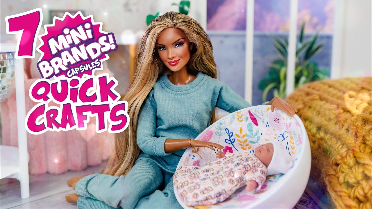 7 Quick Crafts to Recycle Mini Brands Capsules: Fire Pit, Chair, Planter, Baby Rocker & More