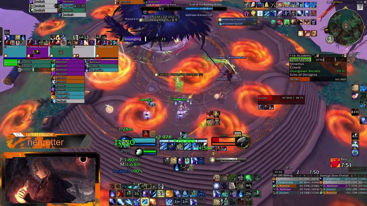 Algeth'ar academy +16 - frost mage POV - 712k overall