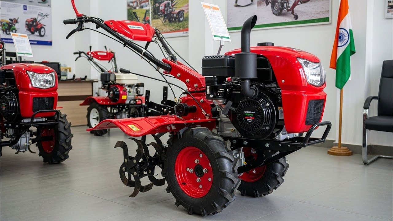 2026 Kisankraft KK-IC-215P Power Tiller Review | Powerful Farming Machine | Indian Tiller Expert