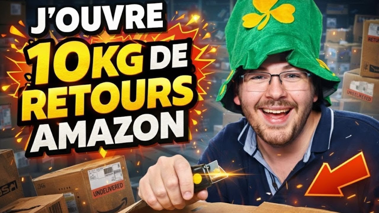 J’ai acheté 10KG de colis retours Amazon… ça vaut combien ?