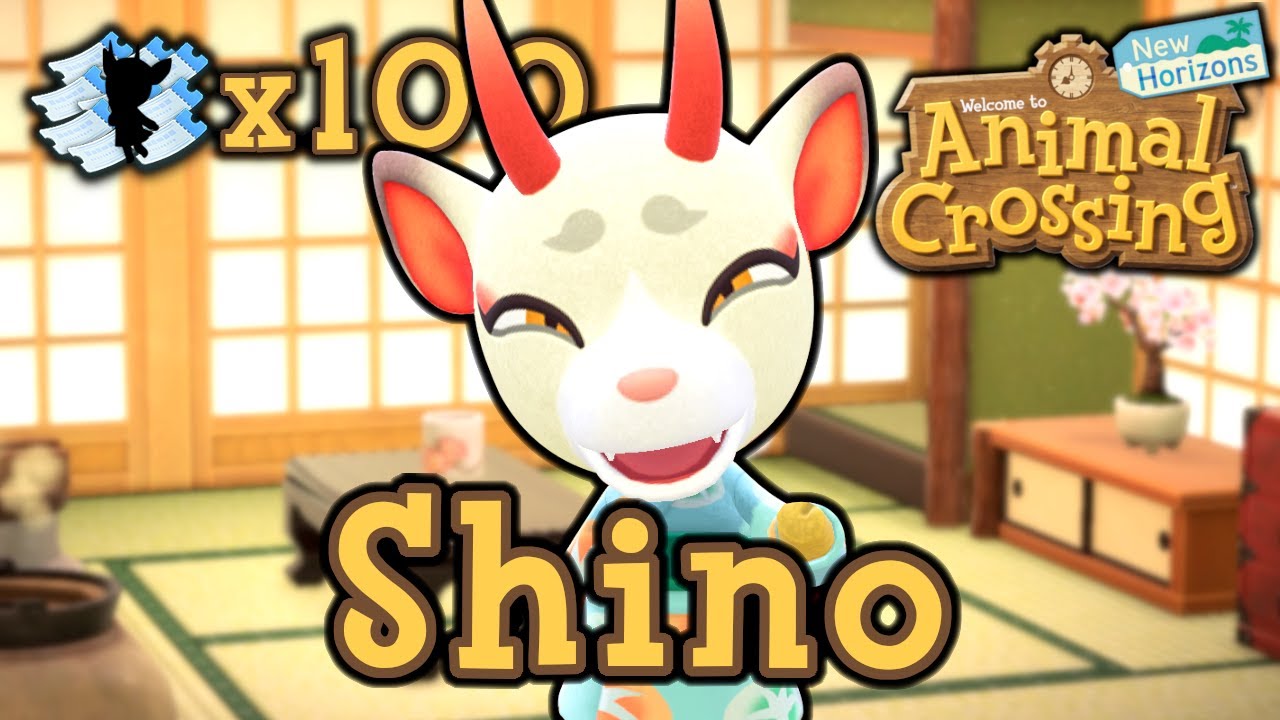 Villager Hunt For Shino, The New Devil Deer Villager - Animal Crossing New Horizons 2.0