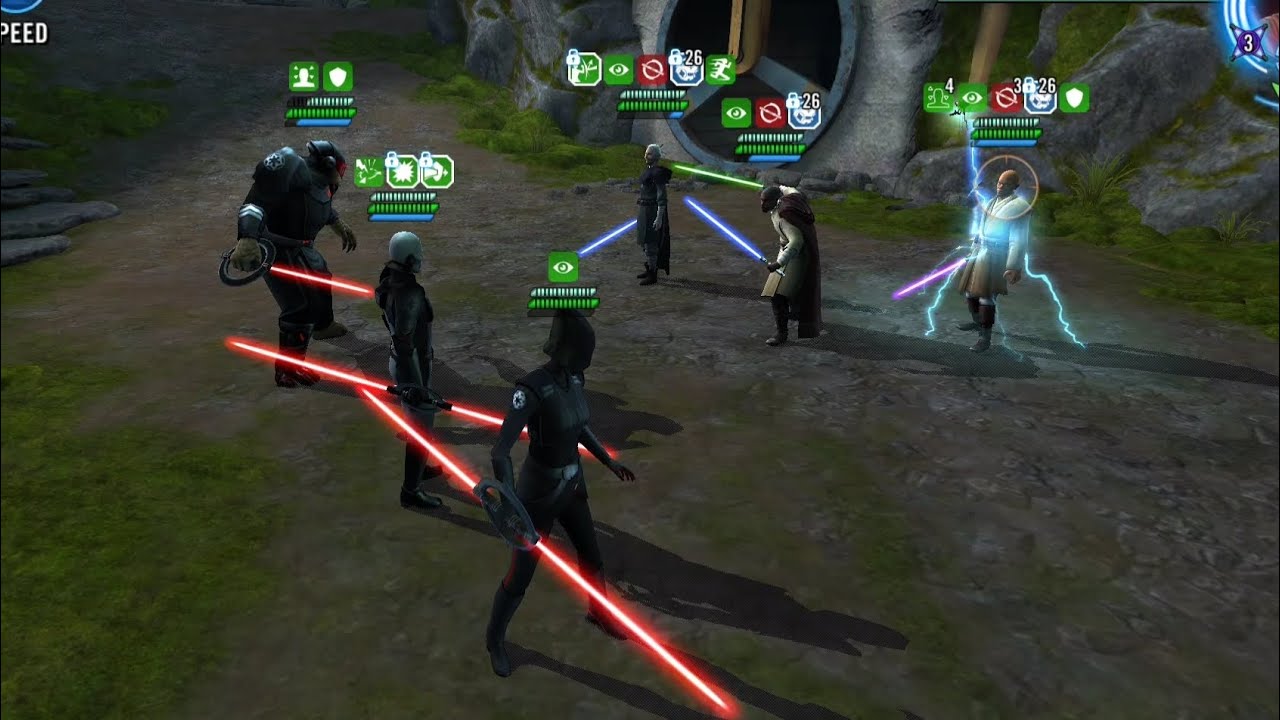 GAC [3v3] : Grand Inquisitor vs Beq ft. Jocasta [SWGoH] [Counter]