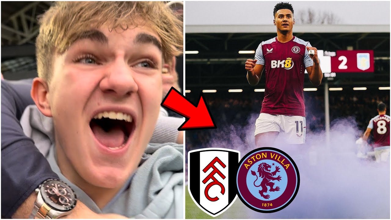 PYROS & LIMBS AS VILLA WIN AT FULHAM! In Fulham Vs Aston Villa