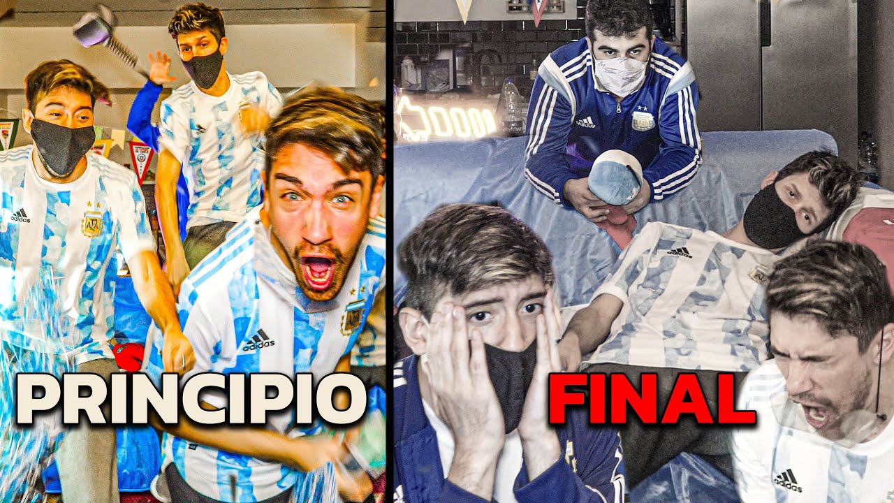 Reacciones de amigos | Argentina vs Chile | Copa Am&eacute;rica 2021
