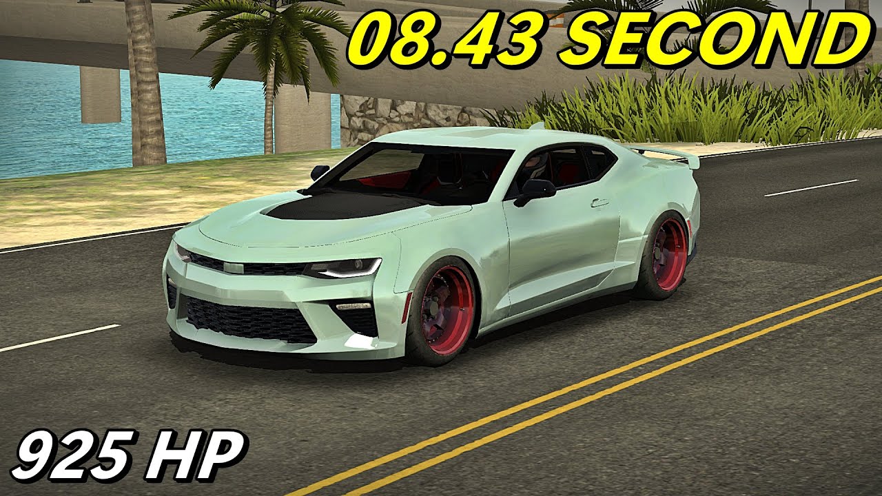 925HP CHEVROLET CAMARO ZL1 DRAG TUNE CAR PARKING MULTIPLAYER NEW UPDATE