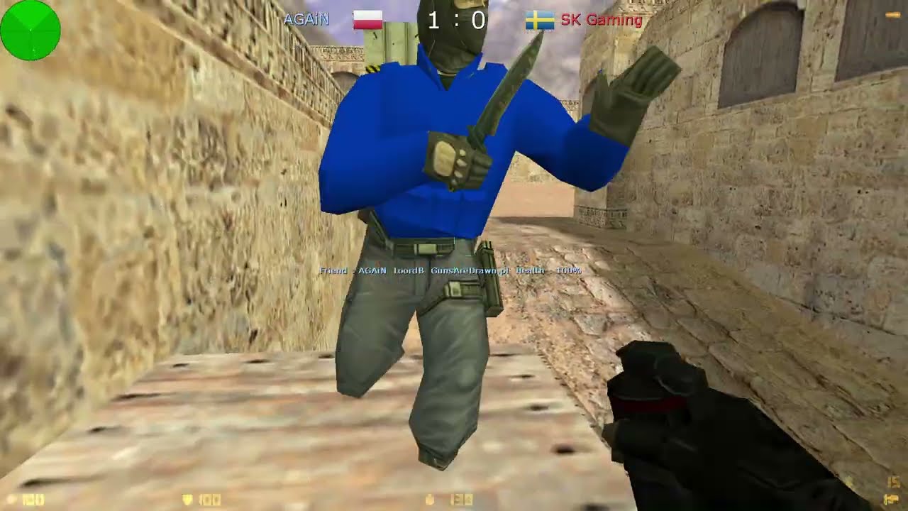 🇵🇱 Neo (AGAiN) vs. 🇸🇪 SK Gaming | de_dust2 | CS 1.6 POV