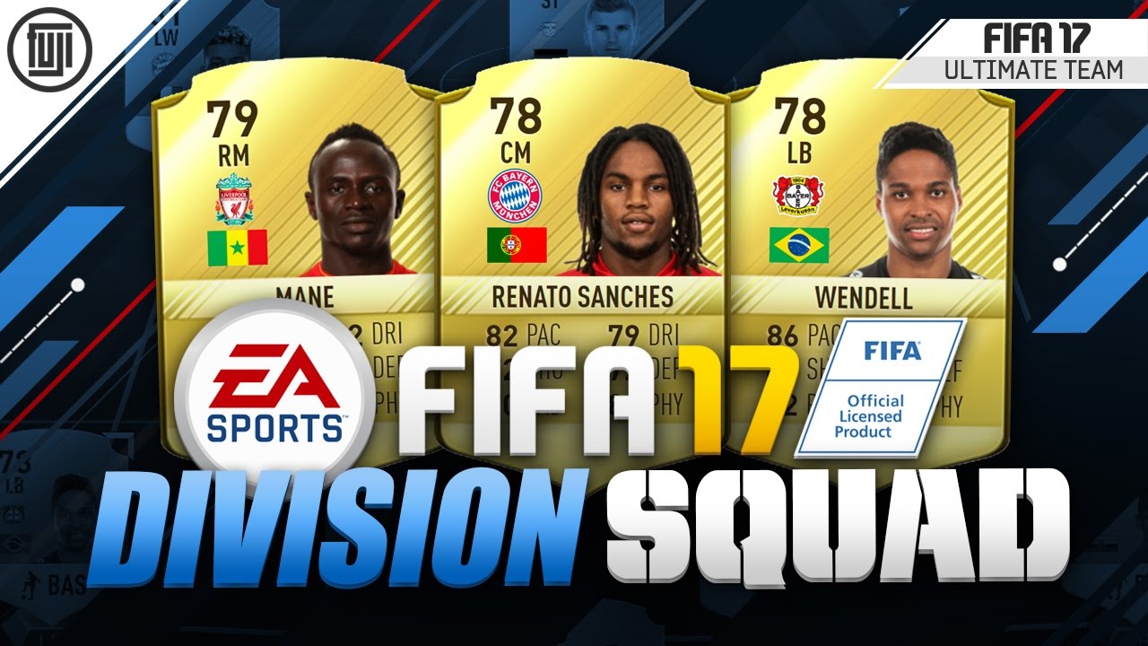 FIFA 17 AMAZING DIVISION SQUAD!!! - FIFA 17 Ultimate Team