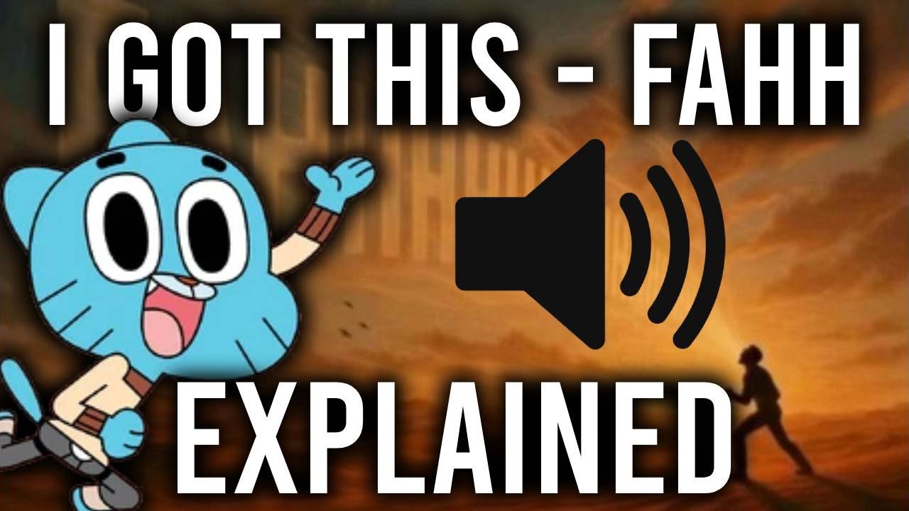ОБЪЯСНЕНИЕ звукового эффекта &laquo;I Got This - Fahh&raquo;!