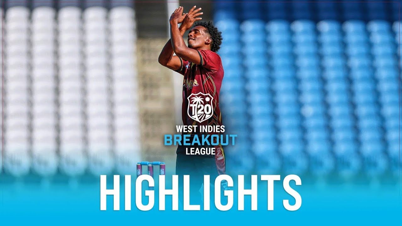 Highlights: Leewards Thunder overpower Jamaica Titans in a thrilling clash!| WI Breakout League 2025