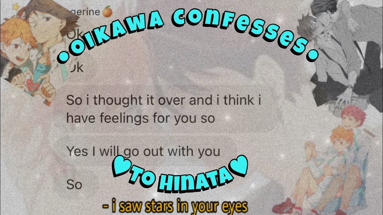 🌟•Oikawa confesses to Hinata•🌟