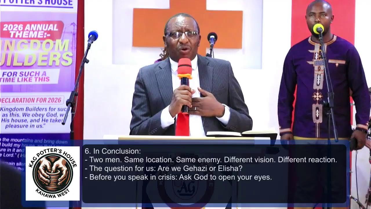 Surrounded But Not Defeated | Open My Eyes, Lord with Rev. Patrick Kawe | 1st March 2026