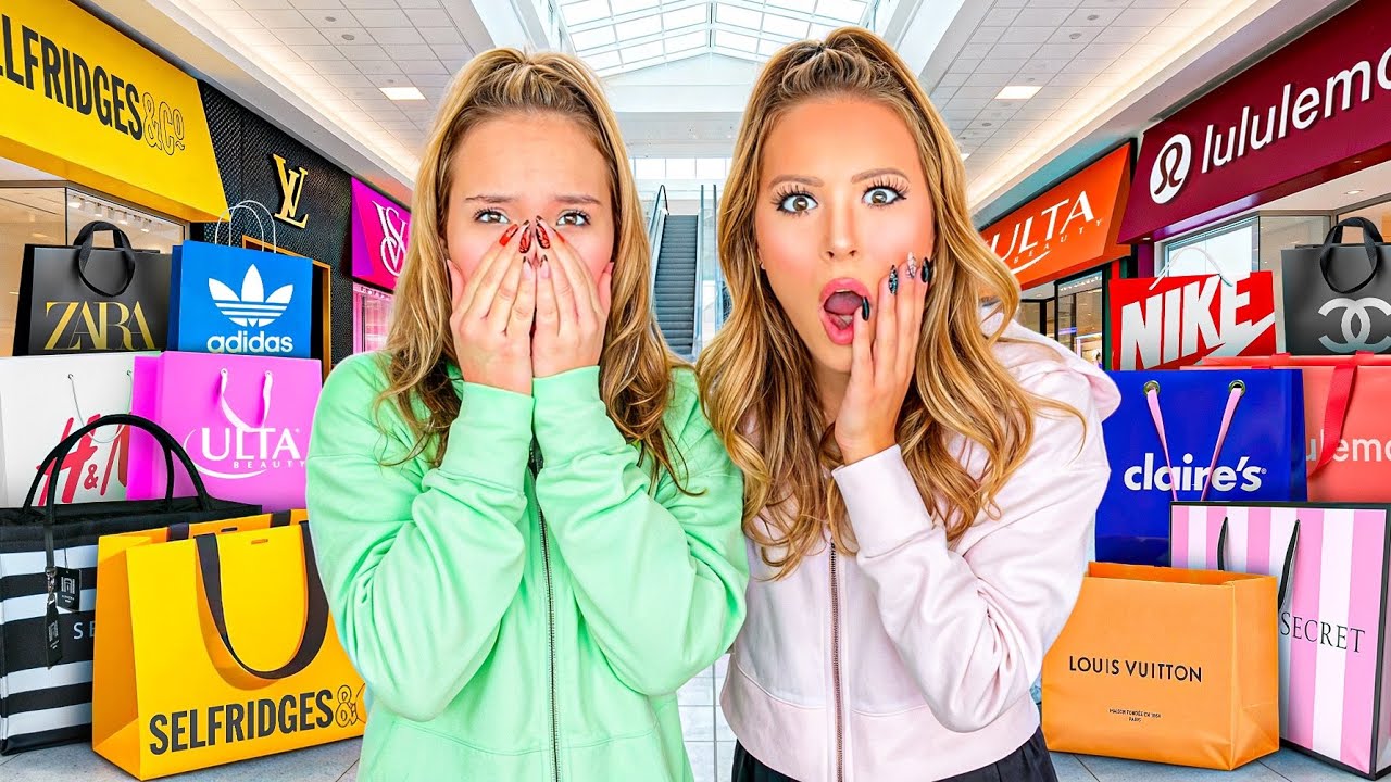 ПОКУПКА ПО ОДНОЙ ВЕЩИ ИЗ КАЖДОГО МАГАЗИНА В ТОРГОВОМ ЦЕНТРЕ 🤑🛍🤭 #шопинг #торговый центр #вызов #т...