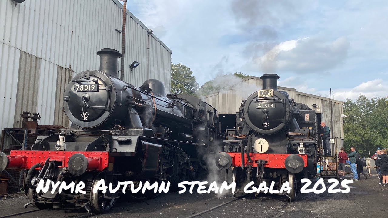 Nymr autumn steam gala 2025 day one!