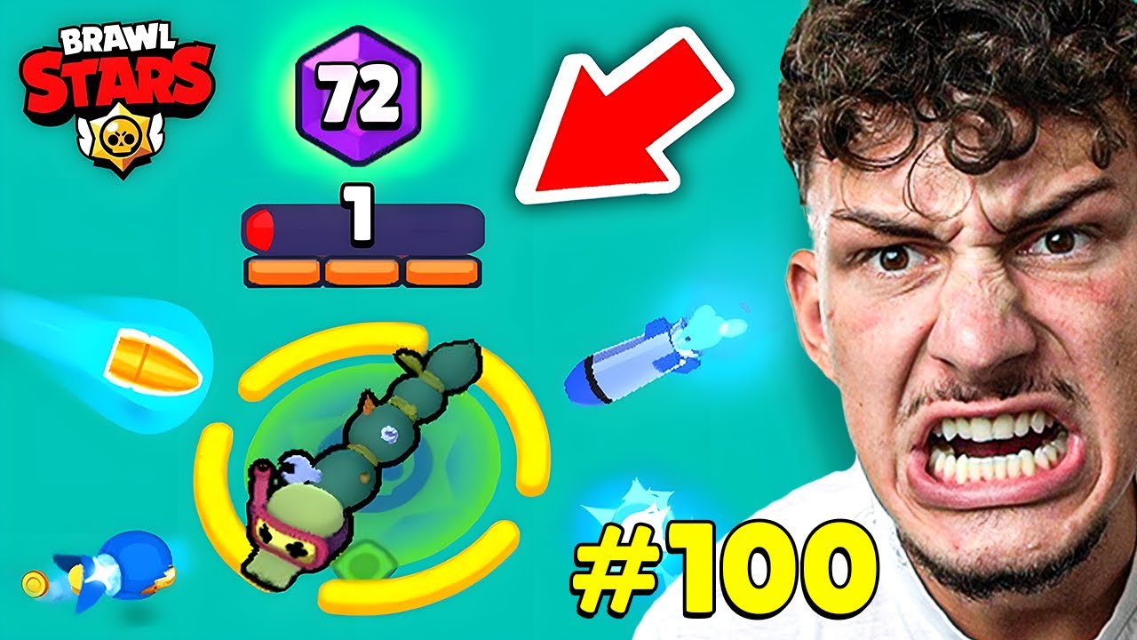TOP 100 MÝCH NEJVĚTŠÍCH RAGE V BRAWL STARS!