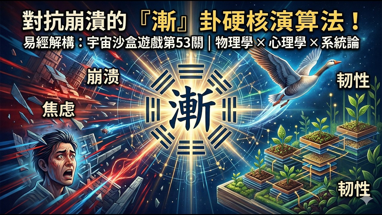 越想求快，越快崩潰？《易經》第53關揭露的「隱藏熵」殘酷真相