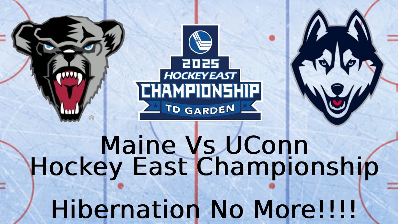 Maine vs UConn Hockey East 2025 Championship Full Game