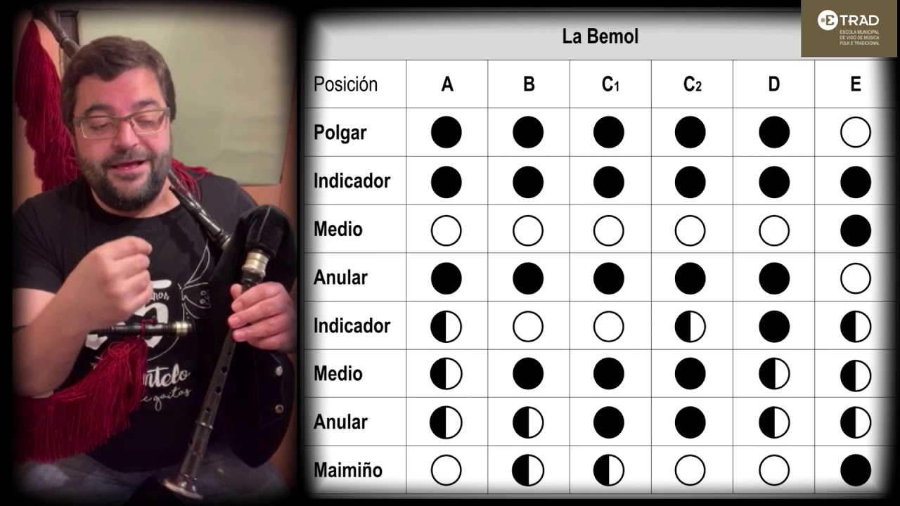 ETRADCOVID19. GAITA 2º Medio + Todos os niveis - La Bemol - Batemento e Vibrato - Explicación
