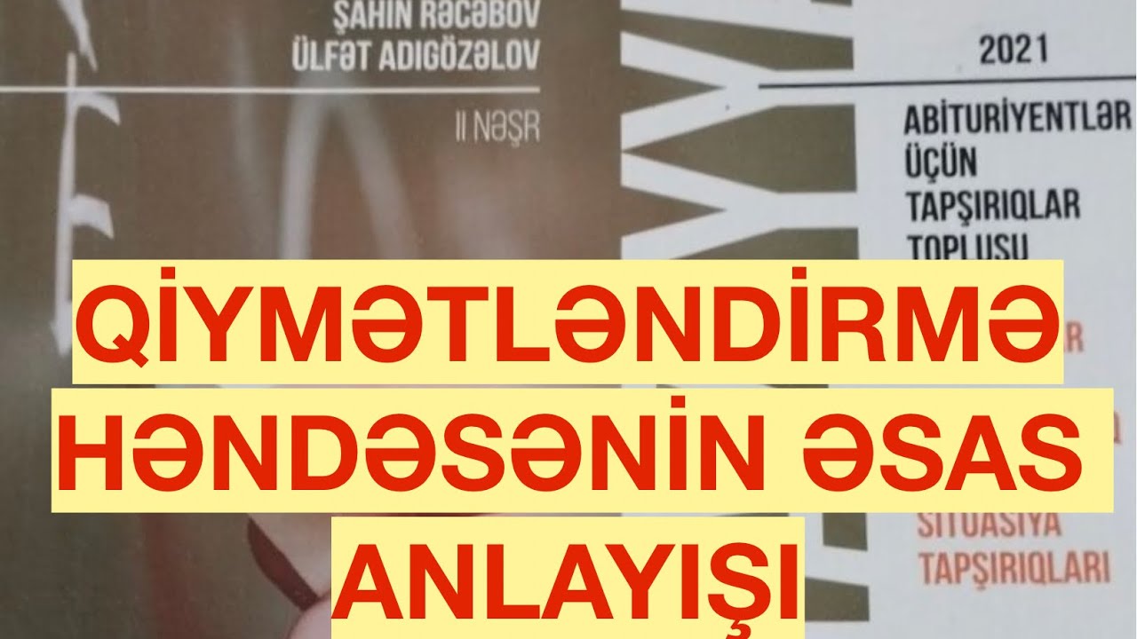 Güvən 2021 qiymətləndirmə.Həndəsənin əsas anlayışı
