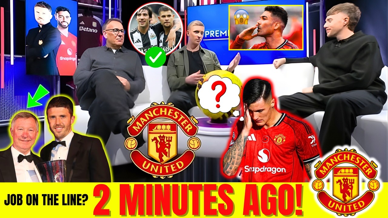 MICHAEL CARRICK TOLD COPY Sir Alex Ferguson TRAIT 😱  AMAD EXIT HINT  MAN UTD £175M NEWCASTLE RAID