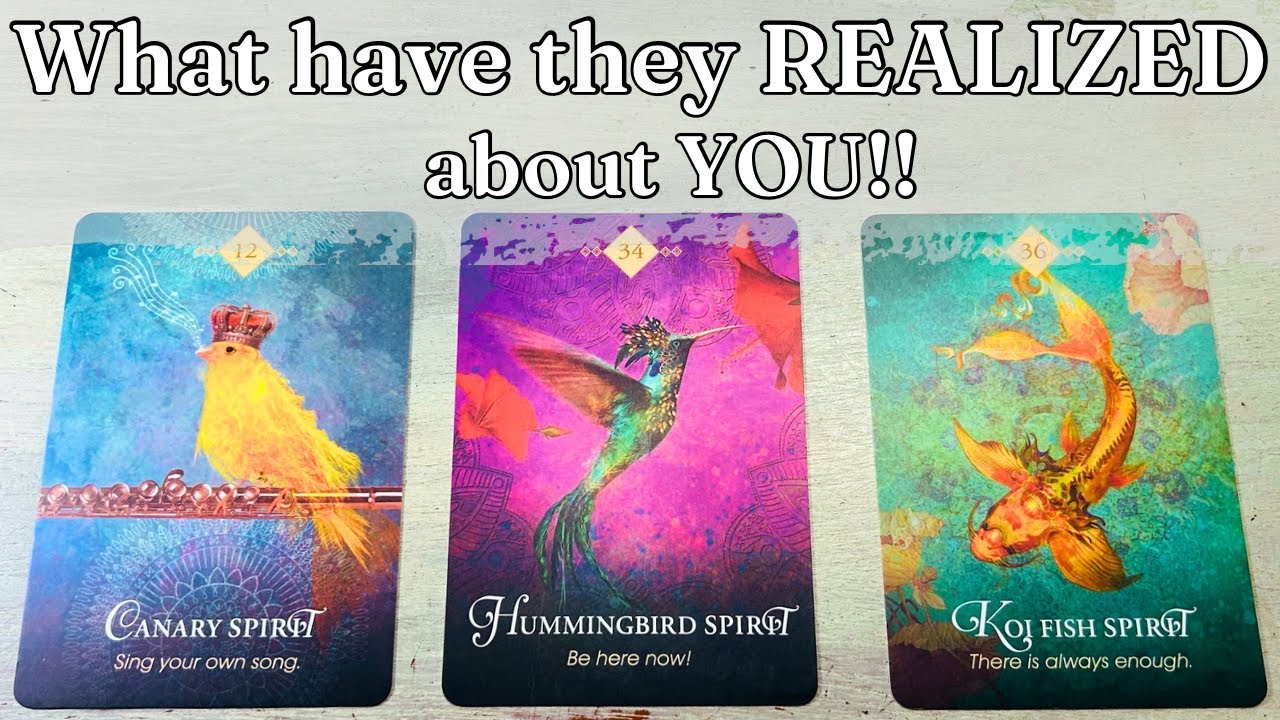 What Have They REALIZED about You?!?  🫨💗🥰Detailed Love Pick A Card Timeless Tarot reading