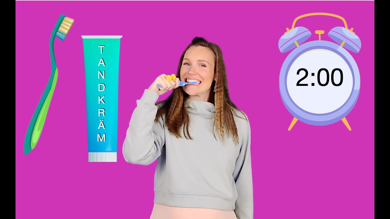 BORSTA TÄNDERNA i 2 MINUTER MED FIA 🪥🙋🏽‍♀️ | MED INSTRUKTIONER | Barnsånger mmBOPkids