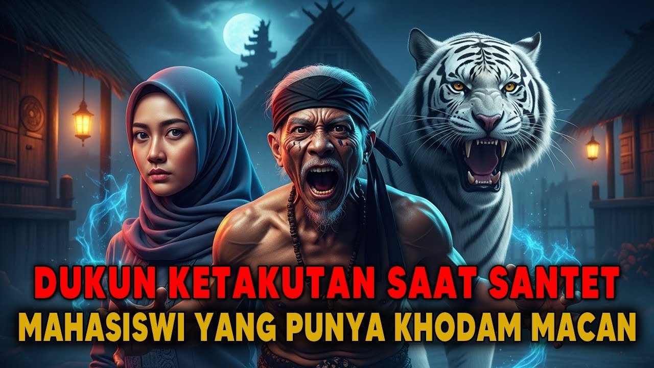 Dukun Ketakutan Setelah Santet Mahasiswi Ini yang Ternyata Punya Khodam Macan Putih