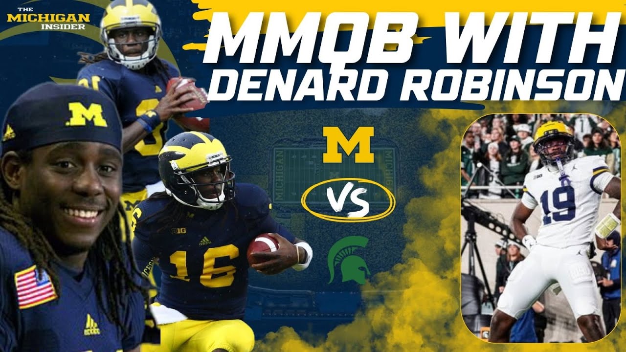 MMQB Denard Robinson - Week 8: Michigan ran all over MSU, but why did passing game struggle?