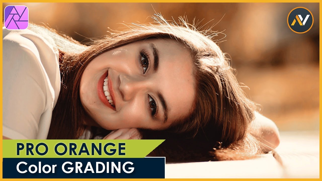 Pro Orange Tone Color Grading Effect In Affinity Photo