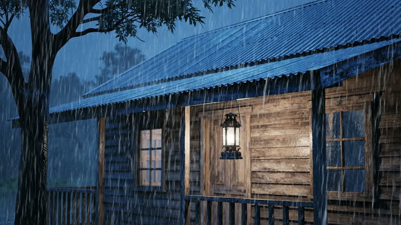 Alivia Todo tu Estrés e Insomnio, Sueño Instantáneo | Terrible Tormenta y Truenos Fuertes