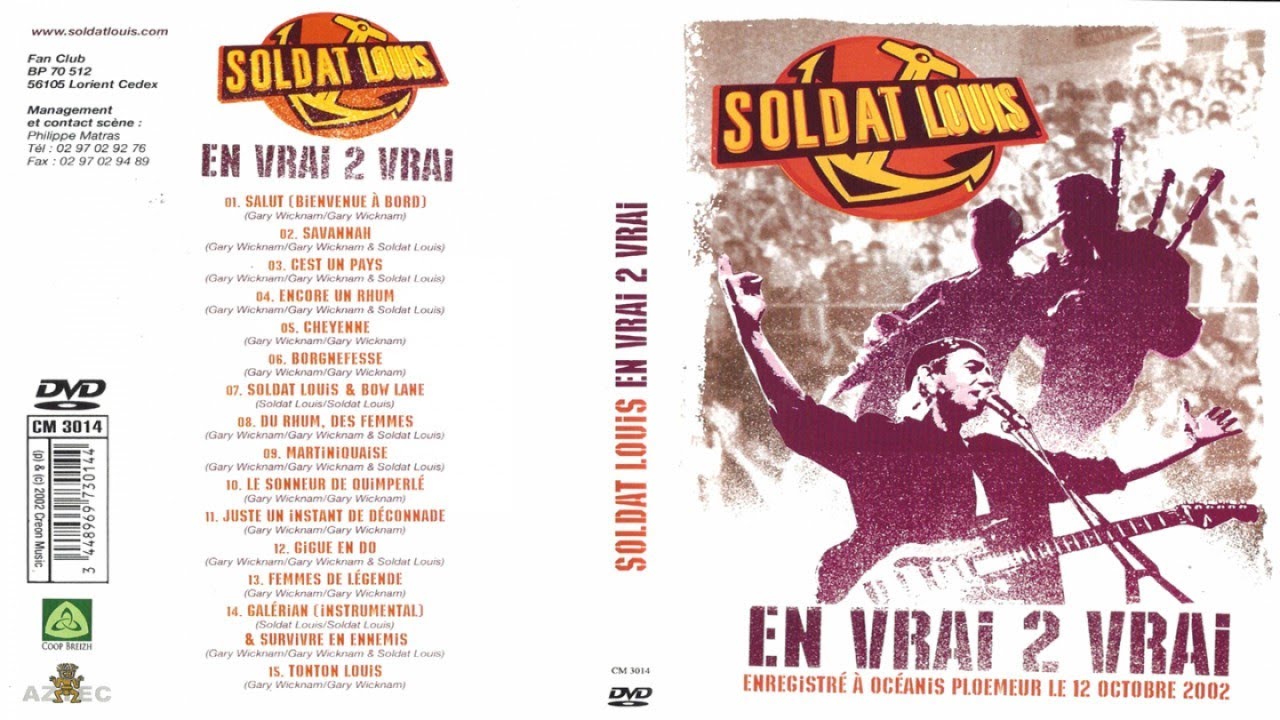 Soldat Louis - Gigue en Do - en Live &agrave; Oc&eacute;anis Ploemeur