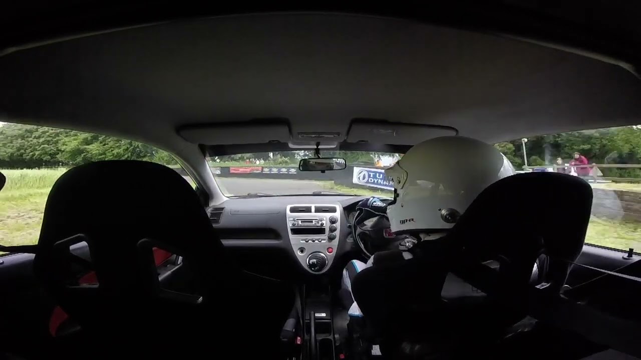 Gurston Down National hillclimb in Civic Type R - not getting it right