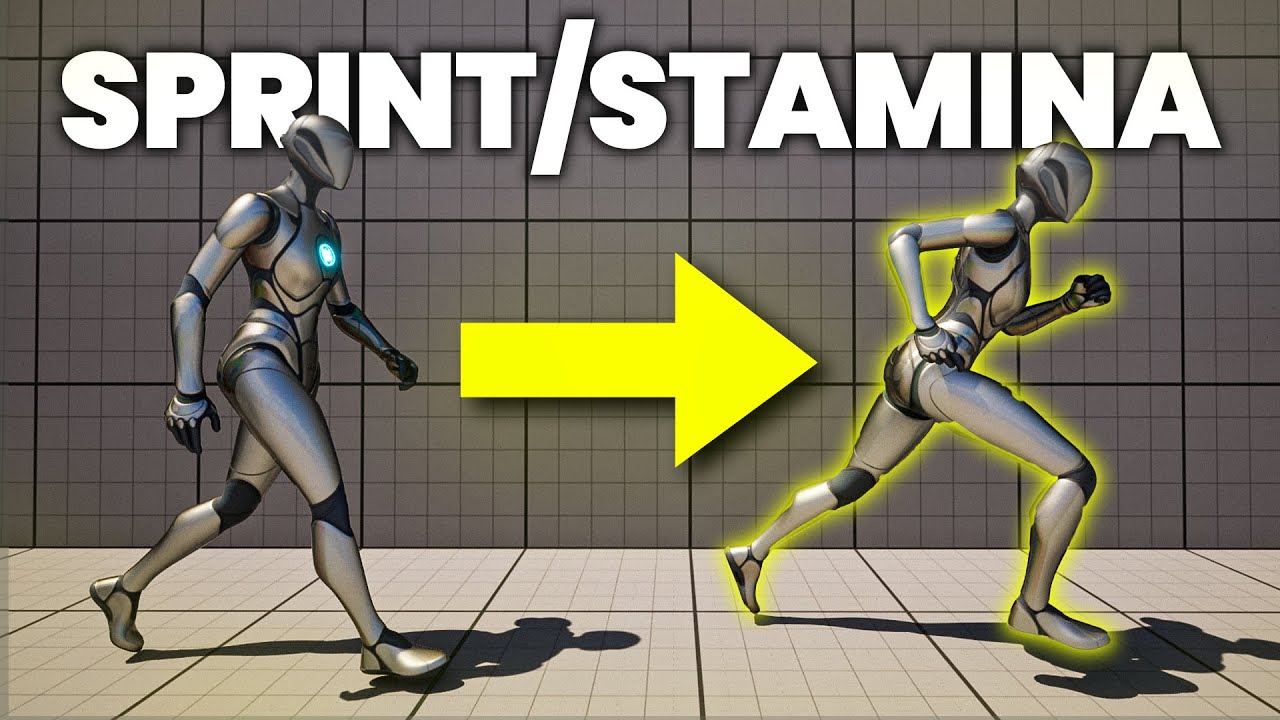 Unreal Engine 5 Tutoriel : Syst&egrave;me de Sprint/Stamina