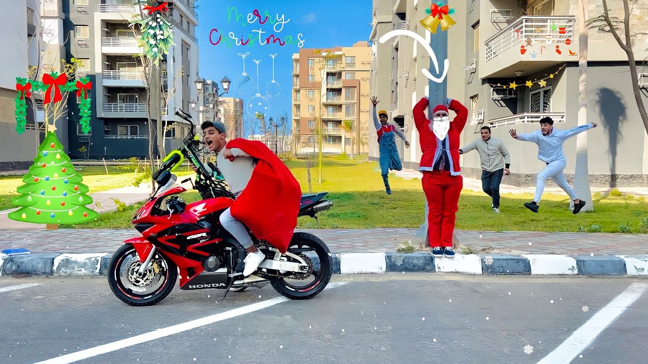 لما اخوك الصغير يخطف بابا نويل🎅ويسرق منه هدايا رأس السنه🎄 (شوفو المفاجأه😂)