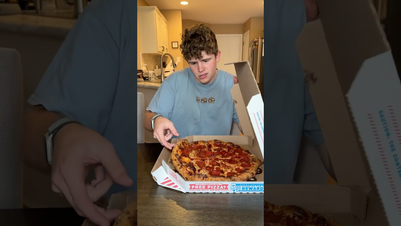 Eating a Whole Pizza By Myself!
