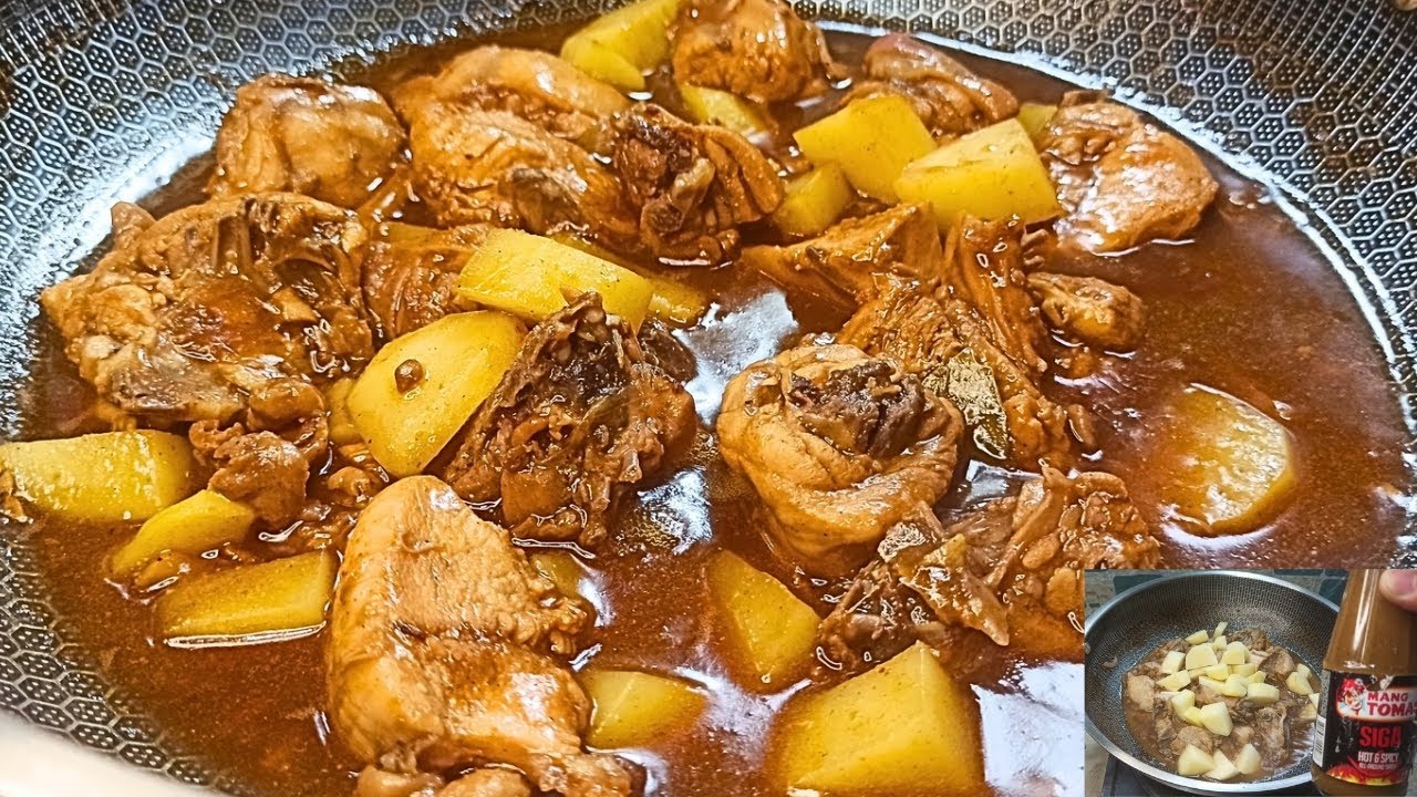 Chicken recipe with Mang tomas Sauce | how to cook chicken with mang tomas sauce | foods
