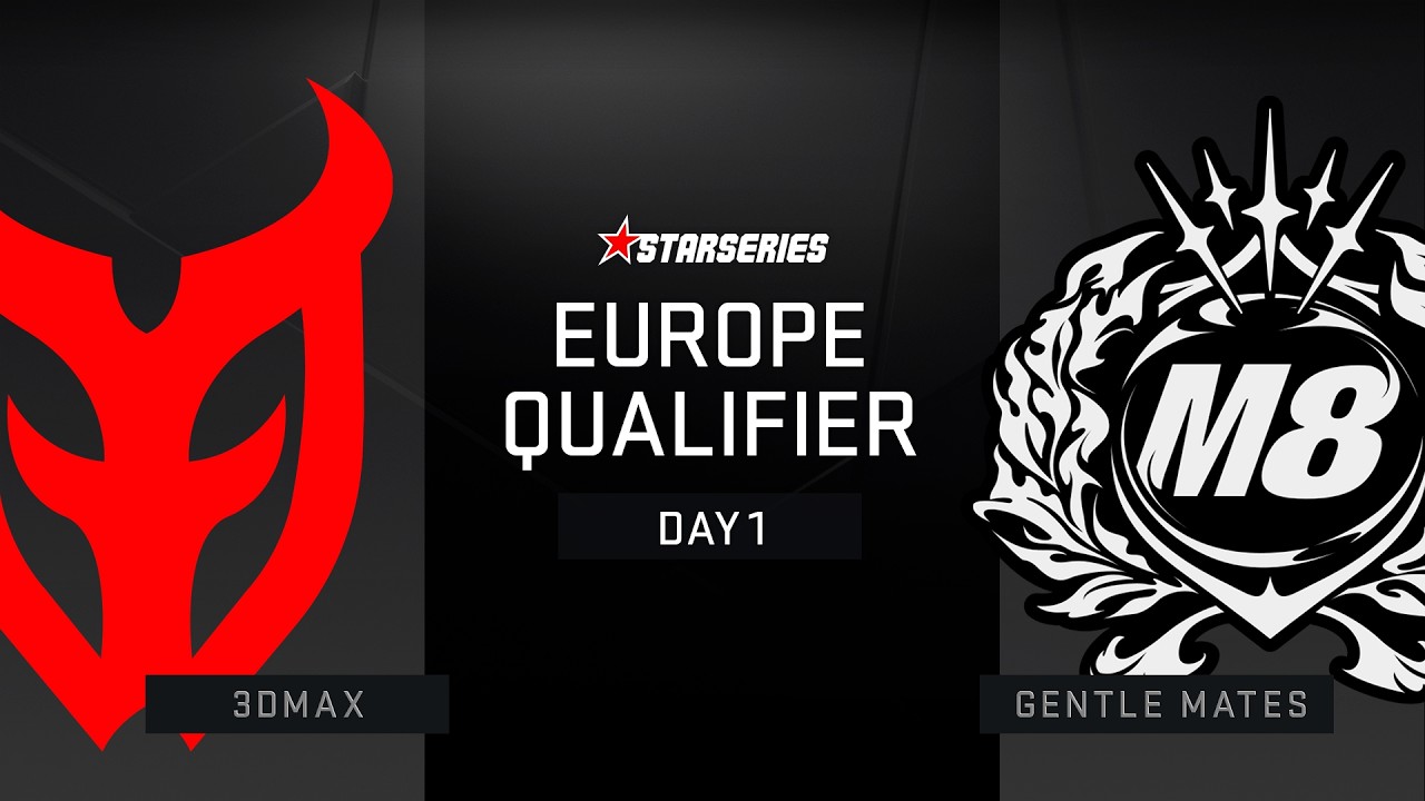 3DMAX vs Gentle Mates - StarLadder StarSeries Season 20 European Closed Qualifier | CS2