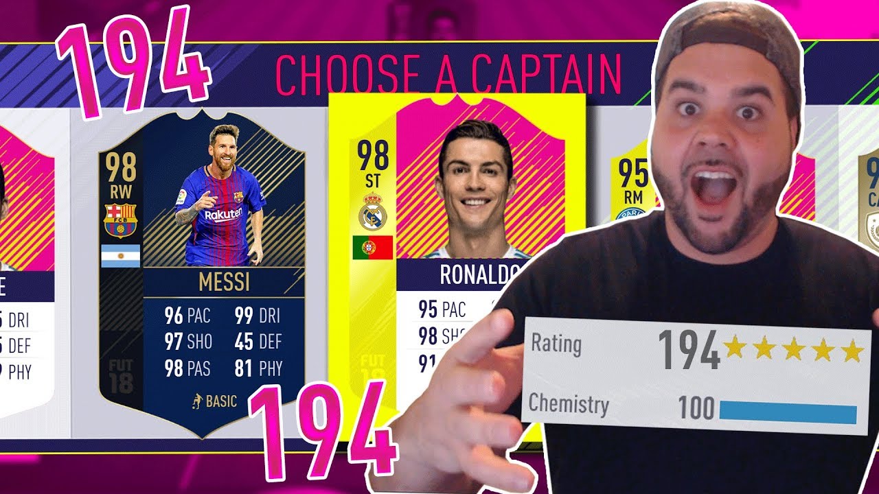 OMG 194 DRAFT CHALLENGE!! - FIFA 18 UTLIMATE TEAM DRAFT