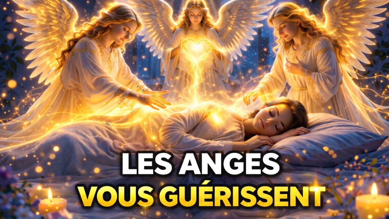 ✨ Les Anges vous gu&eacute;rissent pendant que vous dormez | M&eacute;ditation guid&eacute;e de gu&eacute;rison ang&eacute;lique