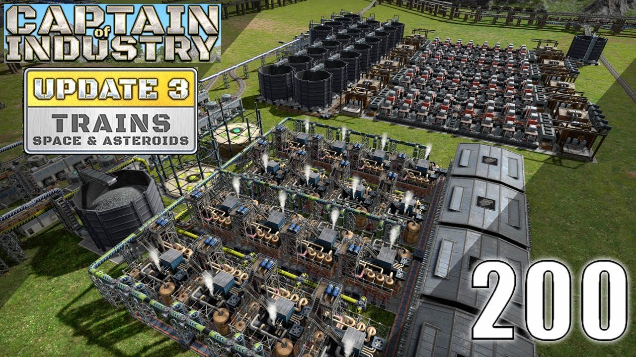 🚧Captain of Industry Update 3 - A Ilha Não Para: MAIS 2 FÁBRICAS Prontas - Epi - 200
