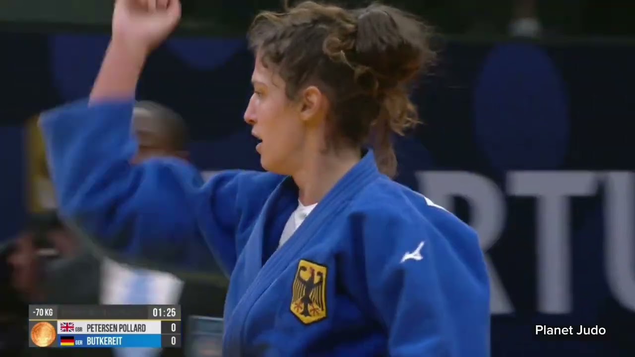 Kelly PETERSEN POLLARD🇬🇧 🆚️ Miriam BUTKEREIT 🇩🇪 | схватка за бронзу/-70кг | Гран При Португалия 2024