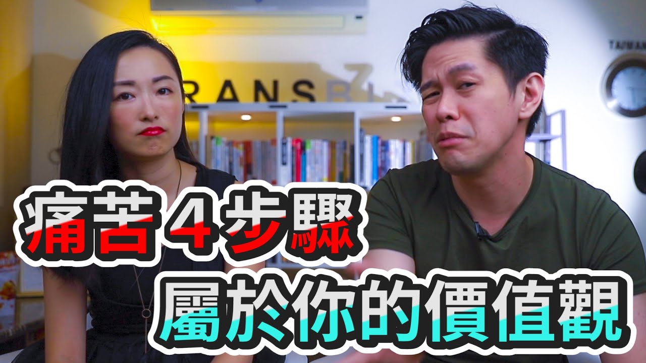 慎入！痛苦４步驟，找到屬於你的價值觀｜Mindset Monday