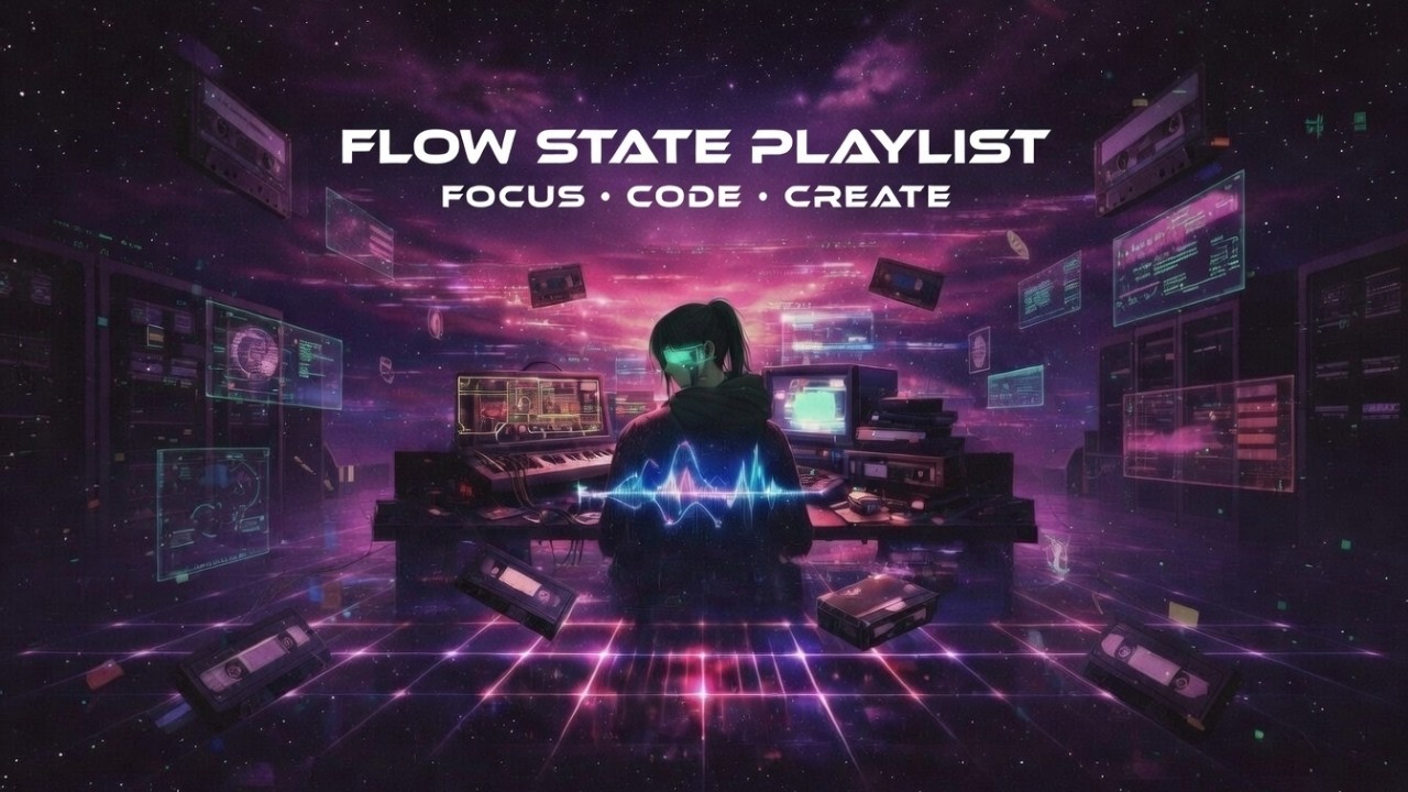 LFi Fusion | Lo‑Fi Beats x Minimal Techno x Post‑Rock for Deep Focus (Code • Drive • Game)