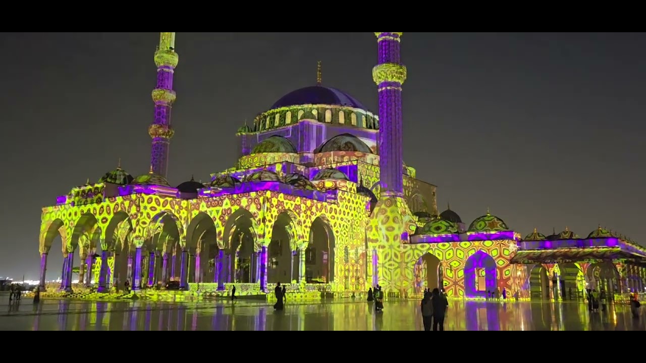 Lighting festival Sharjah 
