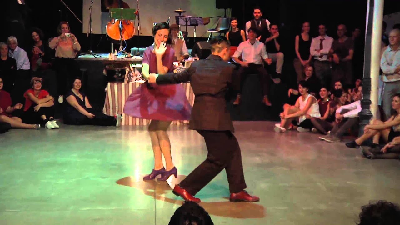 Swing it dusty! - Happy B Day 2014 - Tatiana Udry, JB Mino - Lindy Improvisation