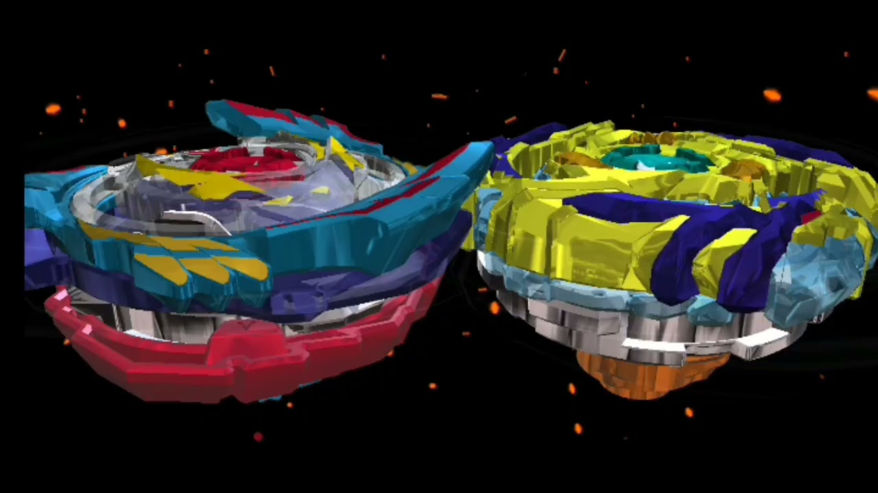 Jeu d'application Beyblade burst Vatlryek contre Fafnir 