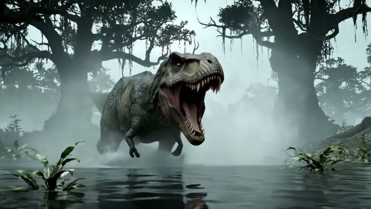 epic kong vs t rex swamp of doon who wins this primal clash