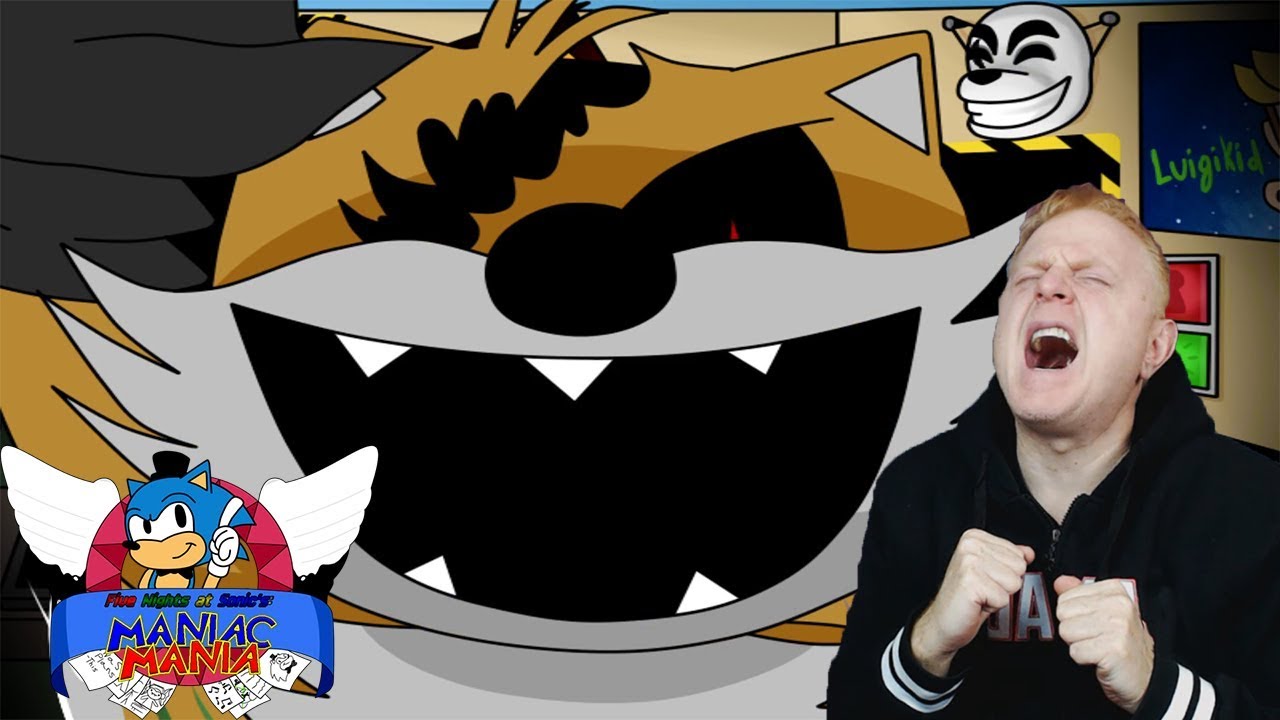 TAILS SENDS ME TO HEAVEN | FIVE NIGHTS AT SONIC'S MANIAC MANIA | FNAS MM